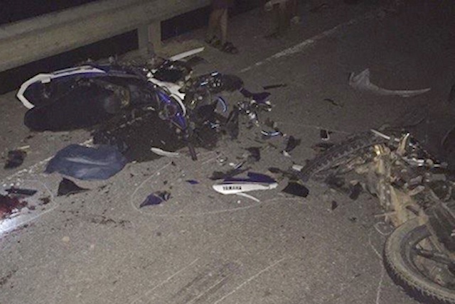 Xe may doi dau, 2 nguoi tu vong hinh anh