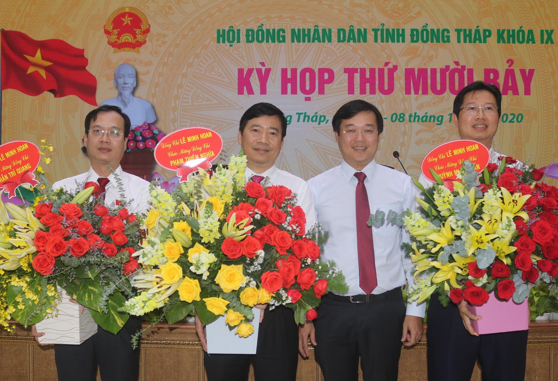 Ong Pham Thien Nghia lam Chu tich tinh Dong Thap anh 1