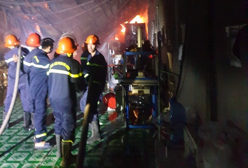 Chay nha kho o Tien Giang anh 2