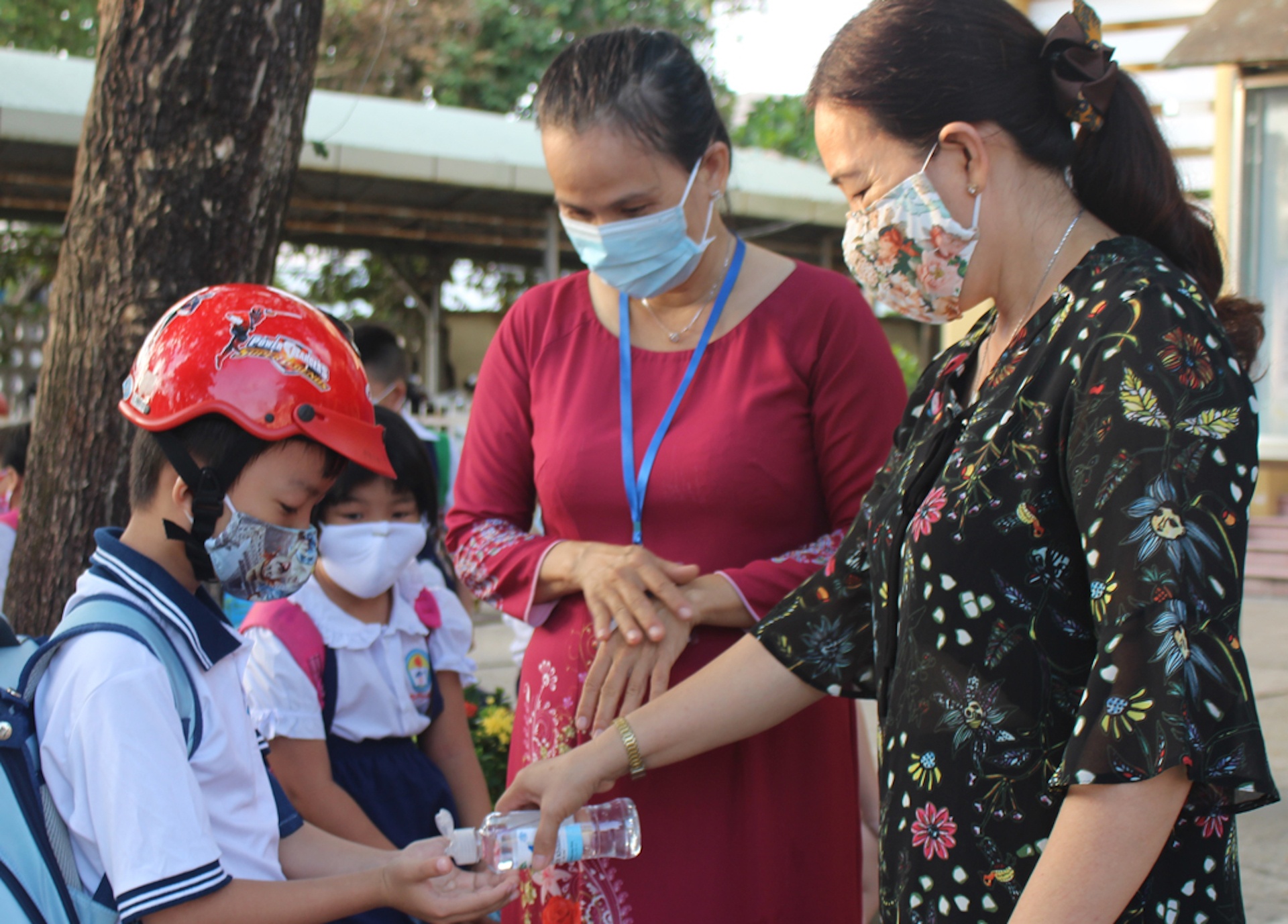 Tien Giang cho hoc sinh den truong vao ngay mai hinh anh