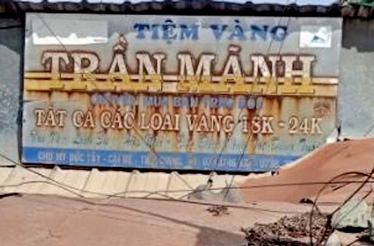 Chủ tiệm vàng báo mất trộm 1 tỷ đồng  ảnh 1 Chu tiem vang bao mat trom 1 ty dong anh 1
