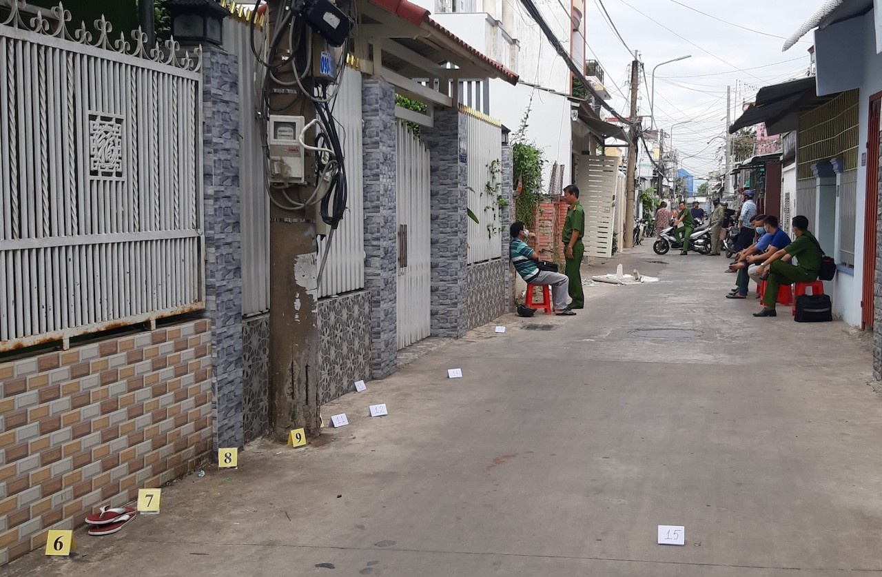 Bắt 9 bị can nổ súng ở Mỹ Tho  ảnh 1 Bat 9 bi can no sung o My Tho anh 1