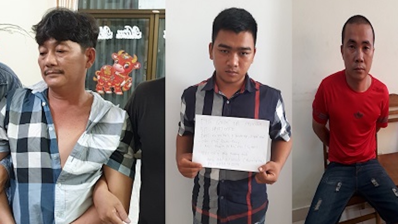 Phat hien nhieu hung khi tai noi o cua ke chu muu dot nha canh sat hinh anh