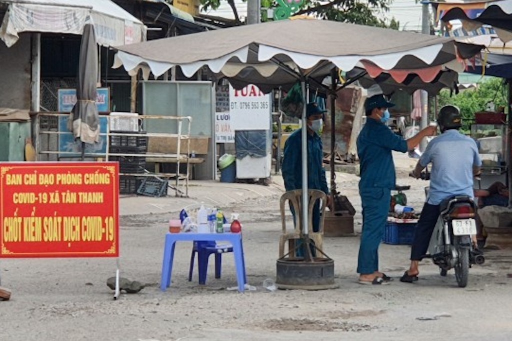Tien Giang ghi nhan 6 ca duong tinh SARS- CoV-2 anh 1