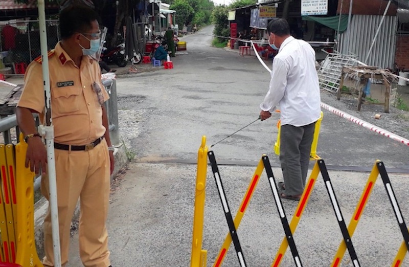 Chu tich UBND thi xa Cai Lay,  duong tinh voi SARS-CoV-2 anh 1