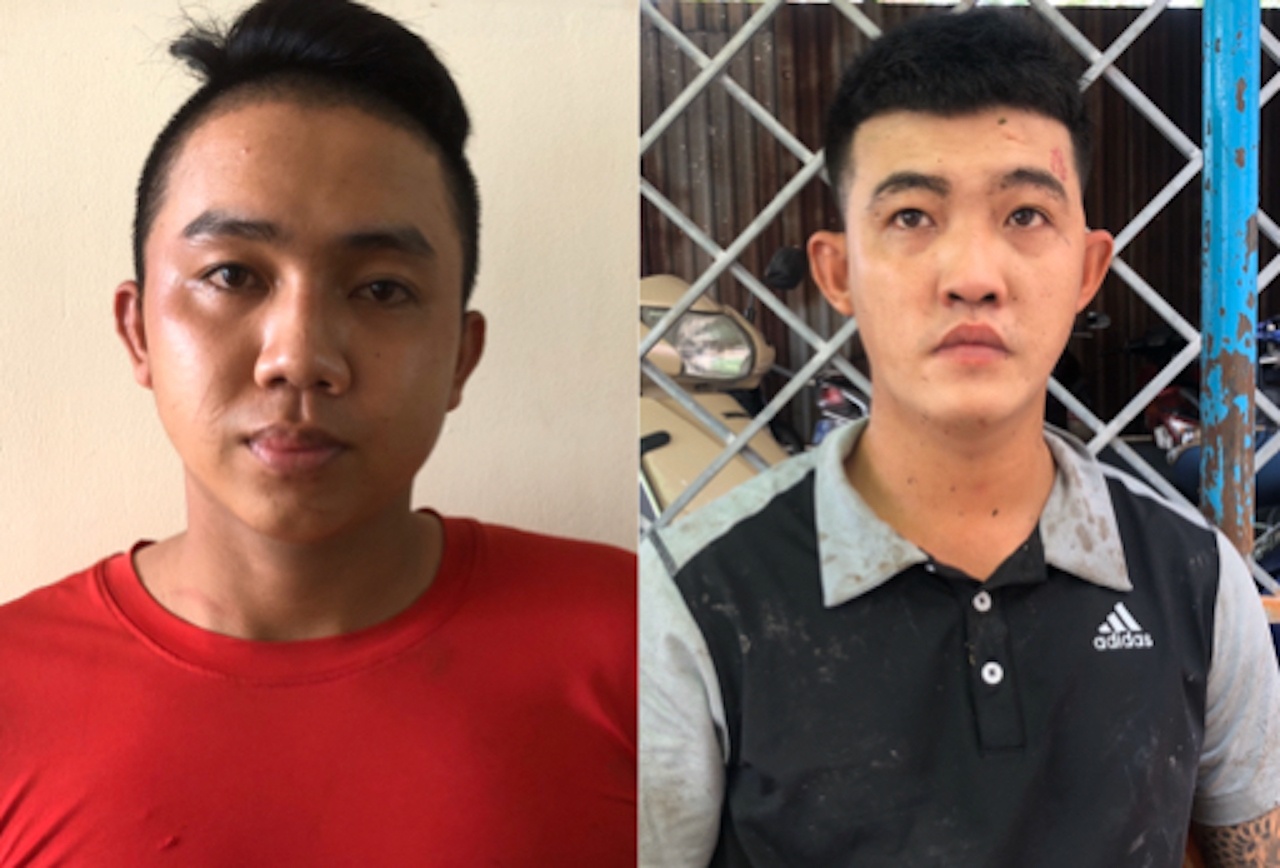 Bắt giam hai thanh niên trốn chốt kiểm dịch,  cầm dao đe dọa cảnh sát ảnh 1 Bat giam hai thanh nien tron chot kiem dich,  cam dao de doa canh sat anh 1