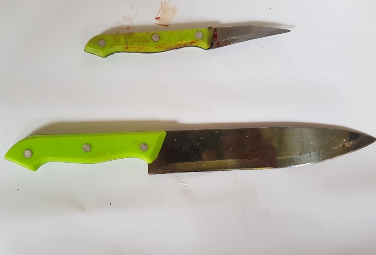 Nam thanh nien ngao da cam dao gay thuong tich cho canh sat hinh anh