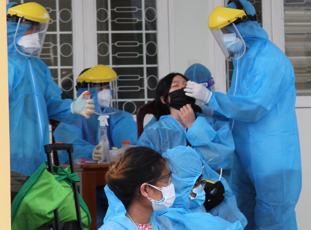 Vinh Long don 204 cong dan tro ve tu TP.HCM anh 1