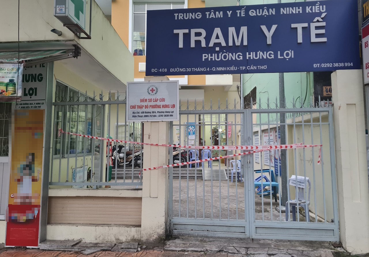 Can Tho phat hien 3 F0 la nhan vien y te phuong hinh anh