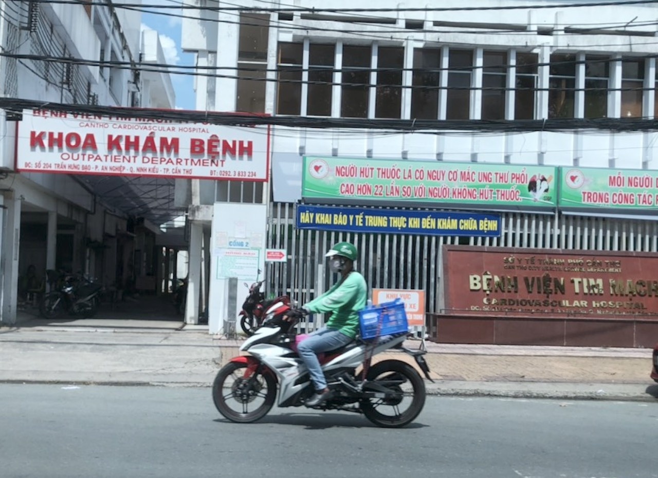 Phat hien F0, phong toa Benh vien Tim mach TP Can Tho hinh anh