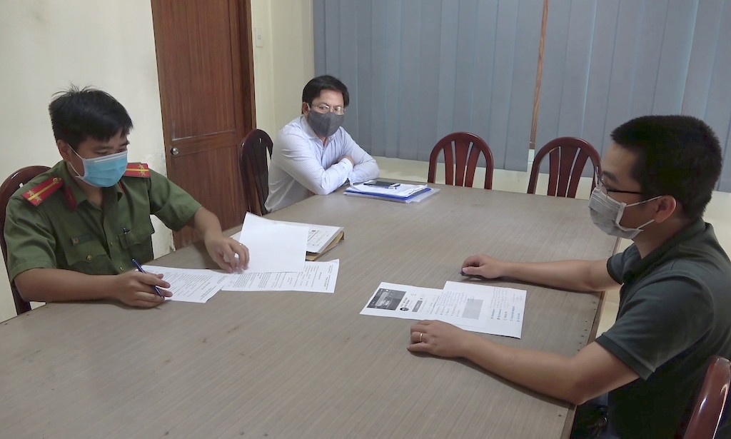 Nam thanh niên mạo danh VTV1,  phát tán thông tin giả mạo ảnh 1 Nam thanh nien mao danh VTV1,  phat tan thong tin gia mao anh 1
