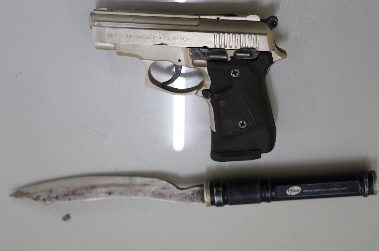 Lam Hai Son,  cuop co sung,  nha nghi o quan Cai Rang,  TP Can Tho anh 2