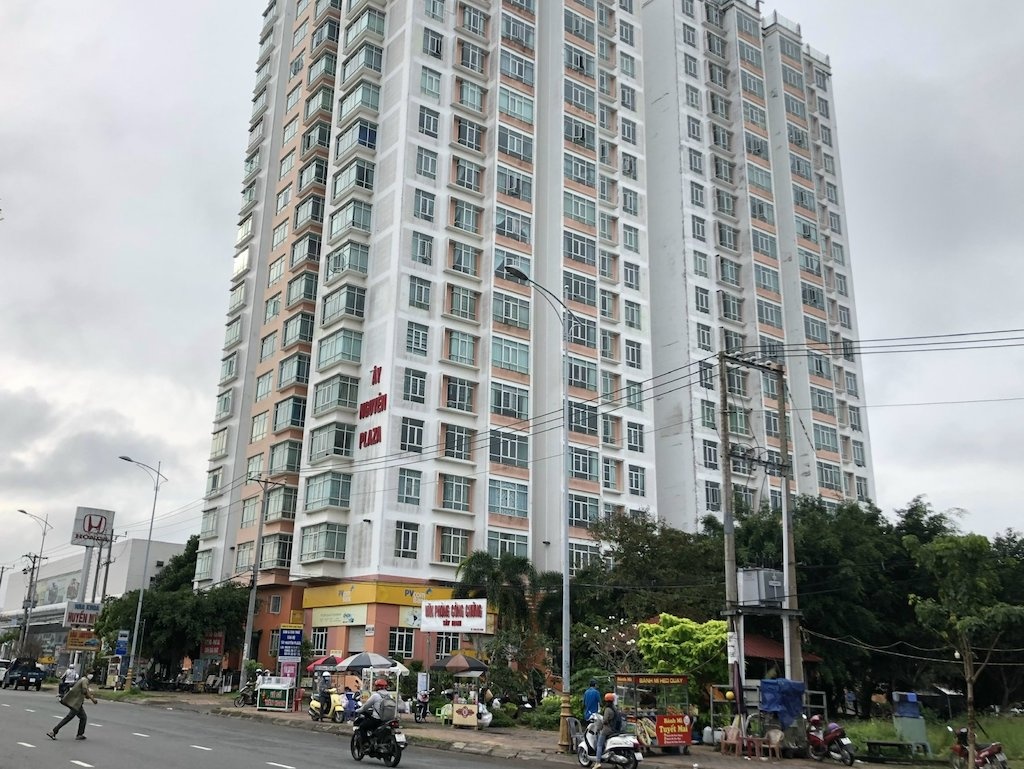 Cong ty co phan Hoang Anh Me Kong,  chung
cu Tay Nguyen Palaza,  khong ban giao phi bao tri,  vi pham trong viec quan ly,  Cai Rang - TP Can Tho anh 1