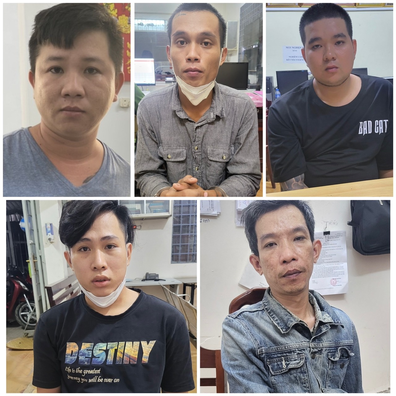 Canh sat bat nong bang nhom chem nguoi dut lia ban tay anh 1