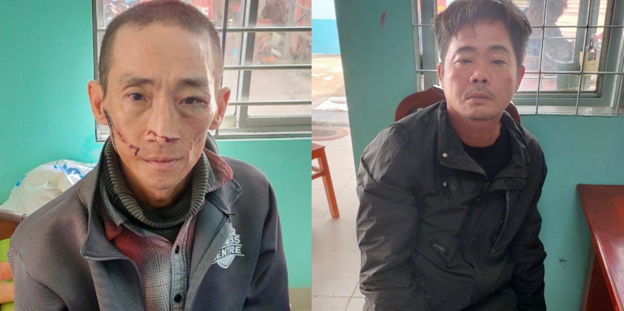 Trom cho cam sung tu che chong tra canh sat hinh anh