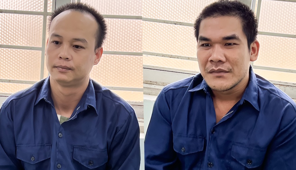 Bat giu nhom thanh nien gay roi o Trung tam Y te huyen Binh Tan hinh anh