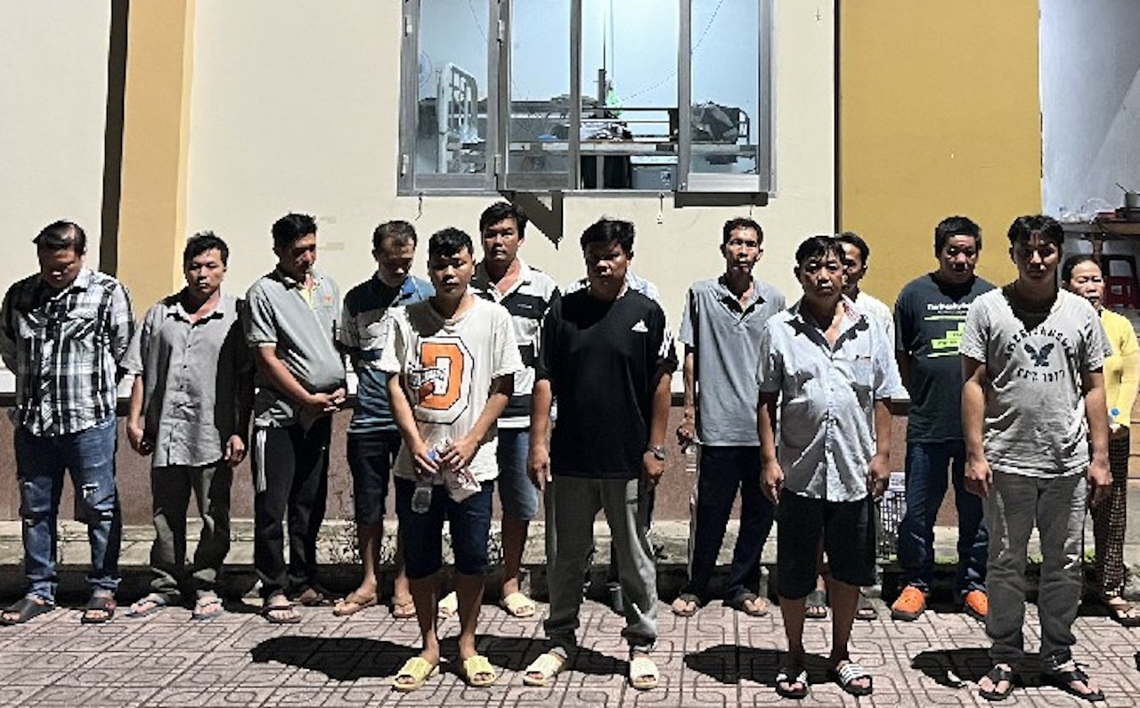 Pha duong day co bac hon 60 ty dong o Tien Giang hinh anh