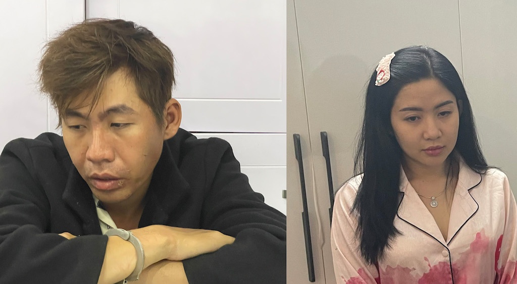 Doi nam nu bi bat cung nhieu loai ma tuy moi hinh anh