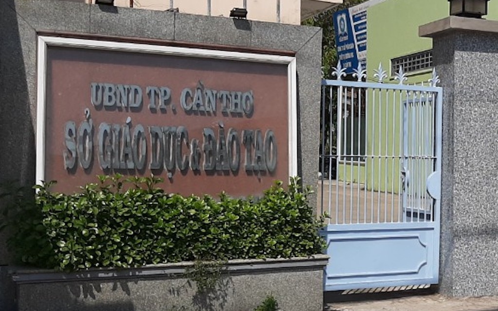 Dieu tra sai pham mua sam tai So Giao duc Can Tho hinh anh