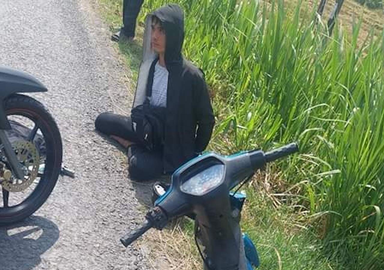 Nghi pham cuop xe may bi bat sau 30 phut gay an hinh anh