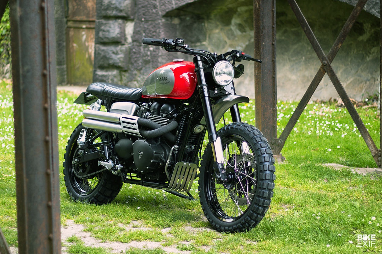 Xe Triumph Scrambler do anh 1
