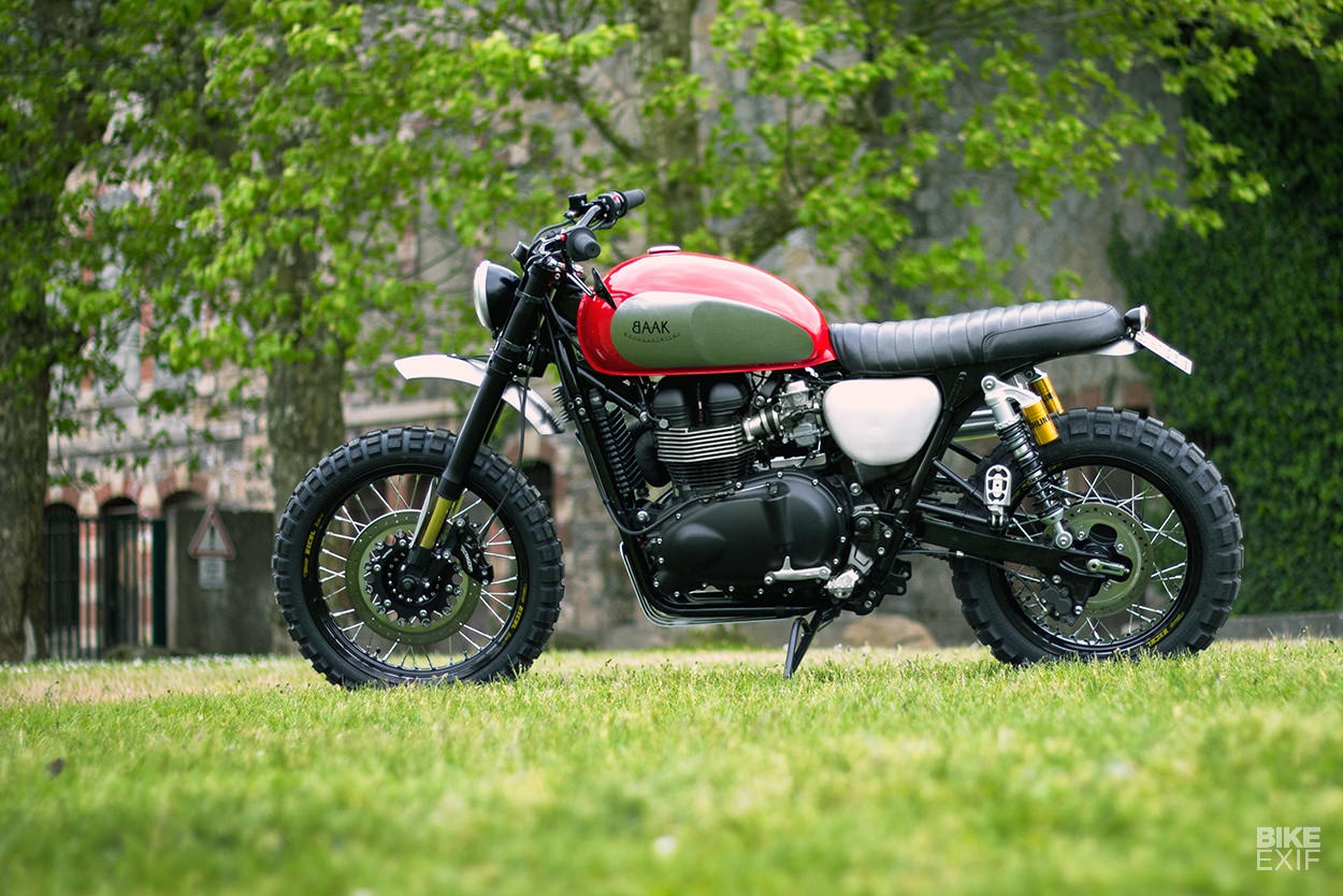 Xe Triumph Scrambler do anh 2