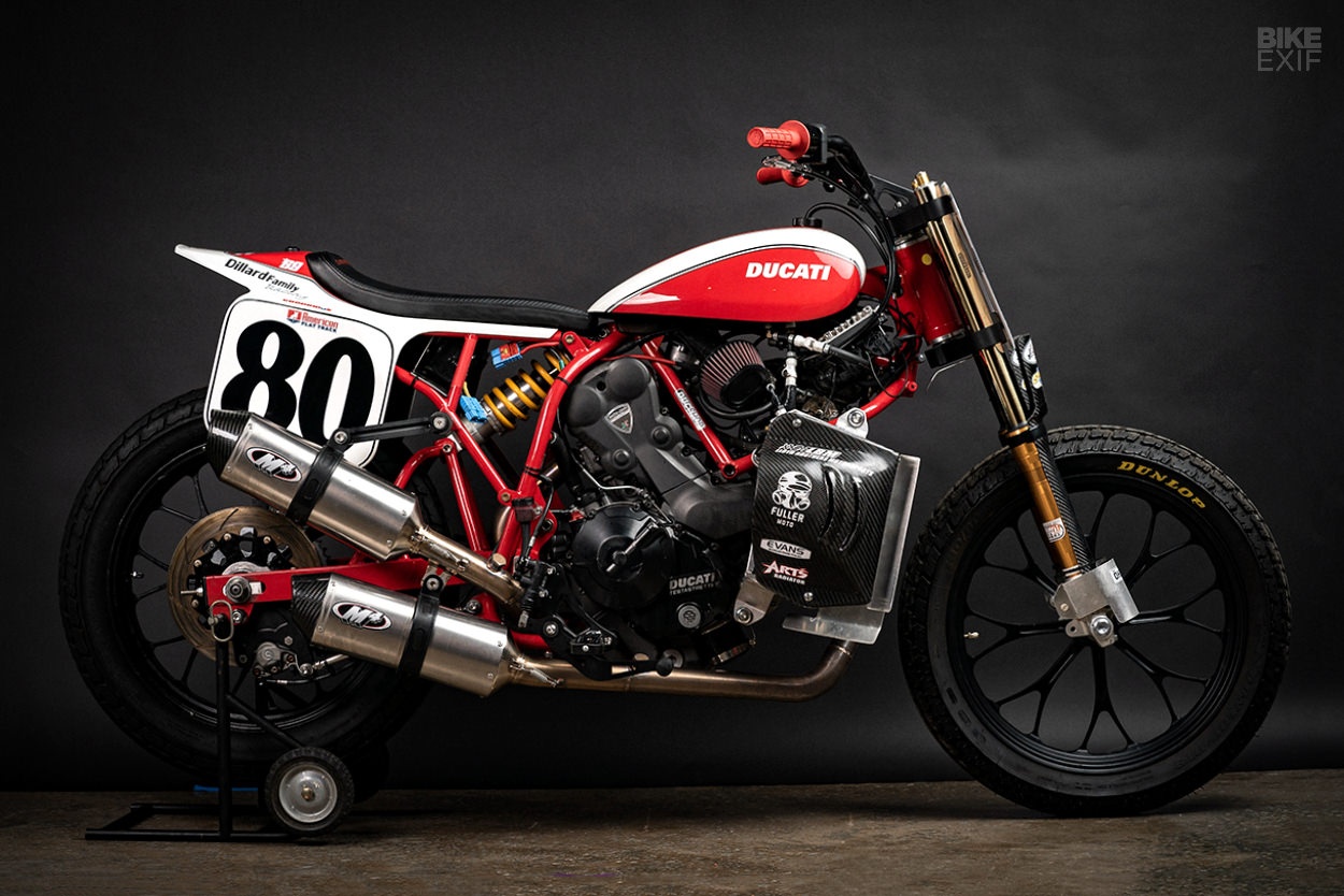 Flat Tracker Ducati độ ảnh 1 Flat Tracker Ducati do anh 1