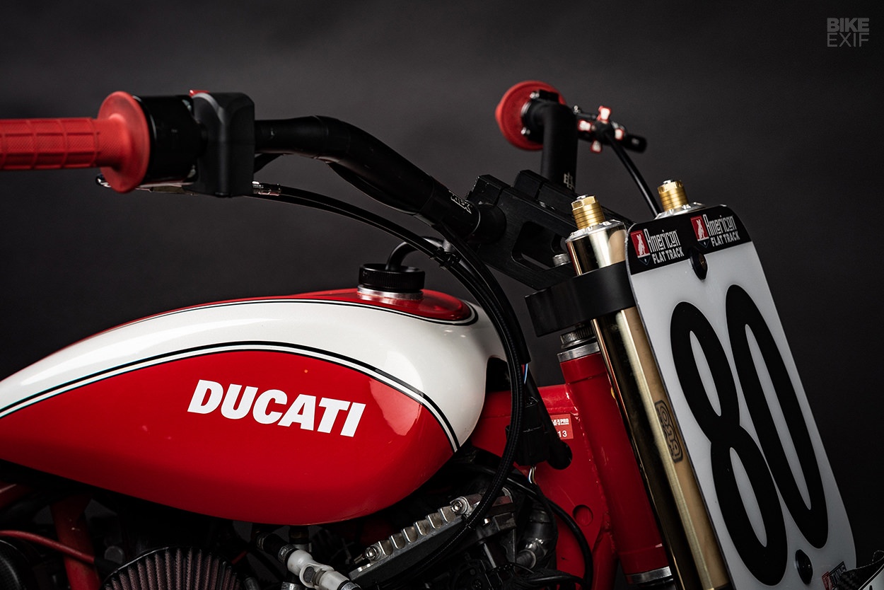Flat Tracker Ducati độ ảnh 3 Flat Tracker Ducati do anh 3