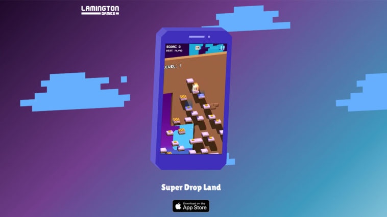 Vong dau tien cua tro choi Super Drop Land ngo nghinh hinh anh
