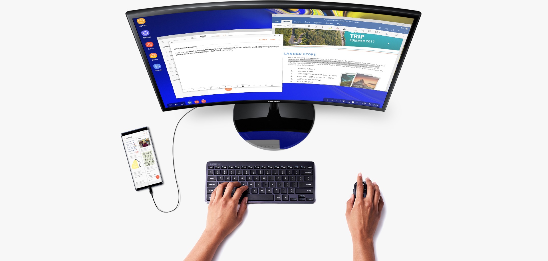 Samsung Dex viet lai cau chuyen cua Microsoft, Palm hinh anh