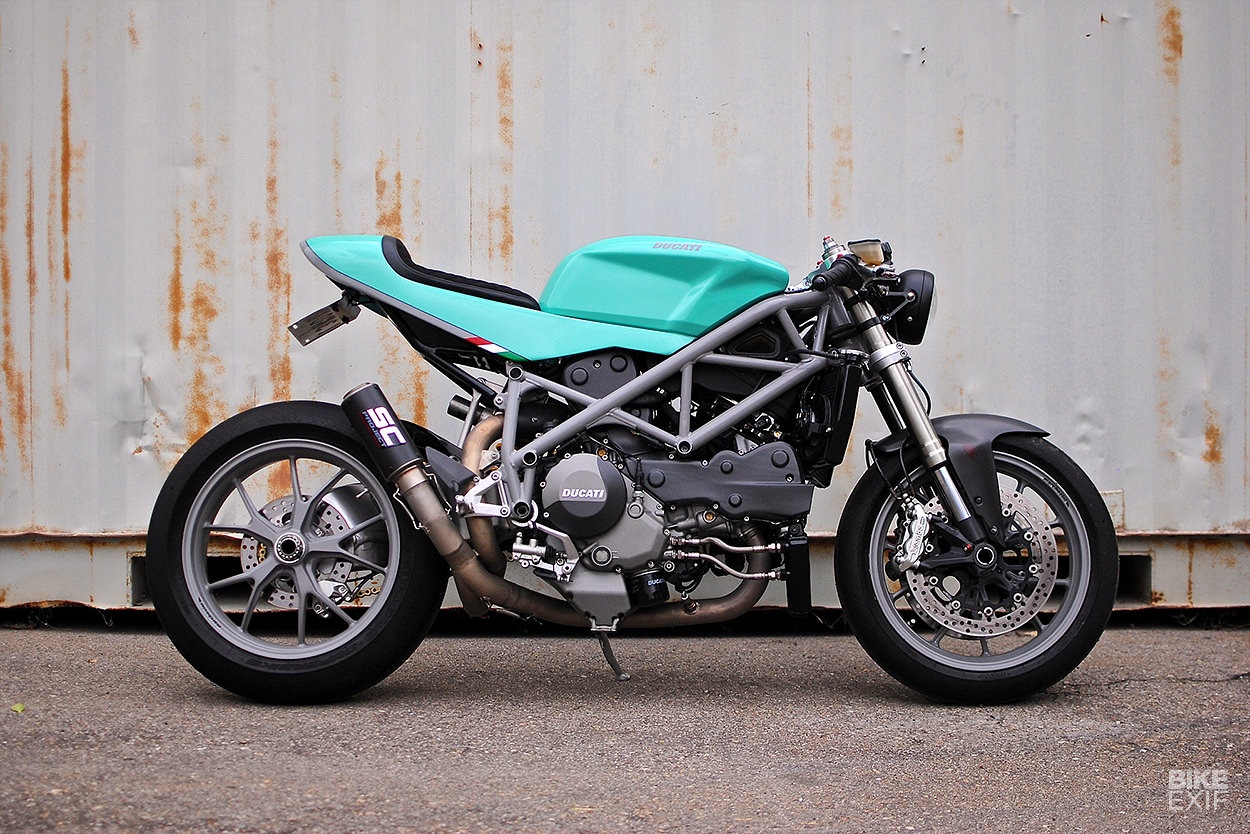 Ducati 848 cafe fighter do mau sac la mat hinh anh