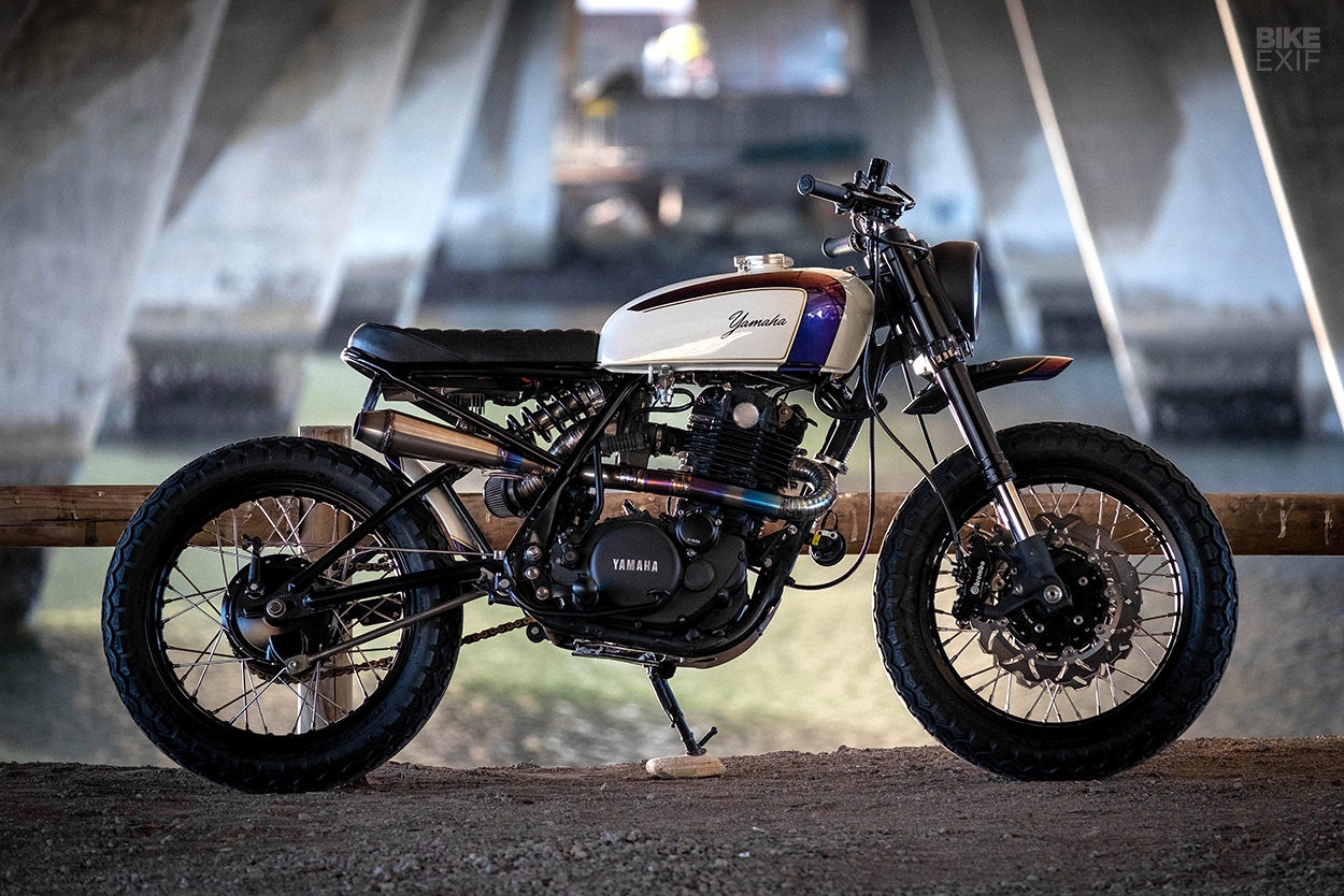 Mau do Yamaha SR500 ton 7 nam de thuc hien hinh anh