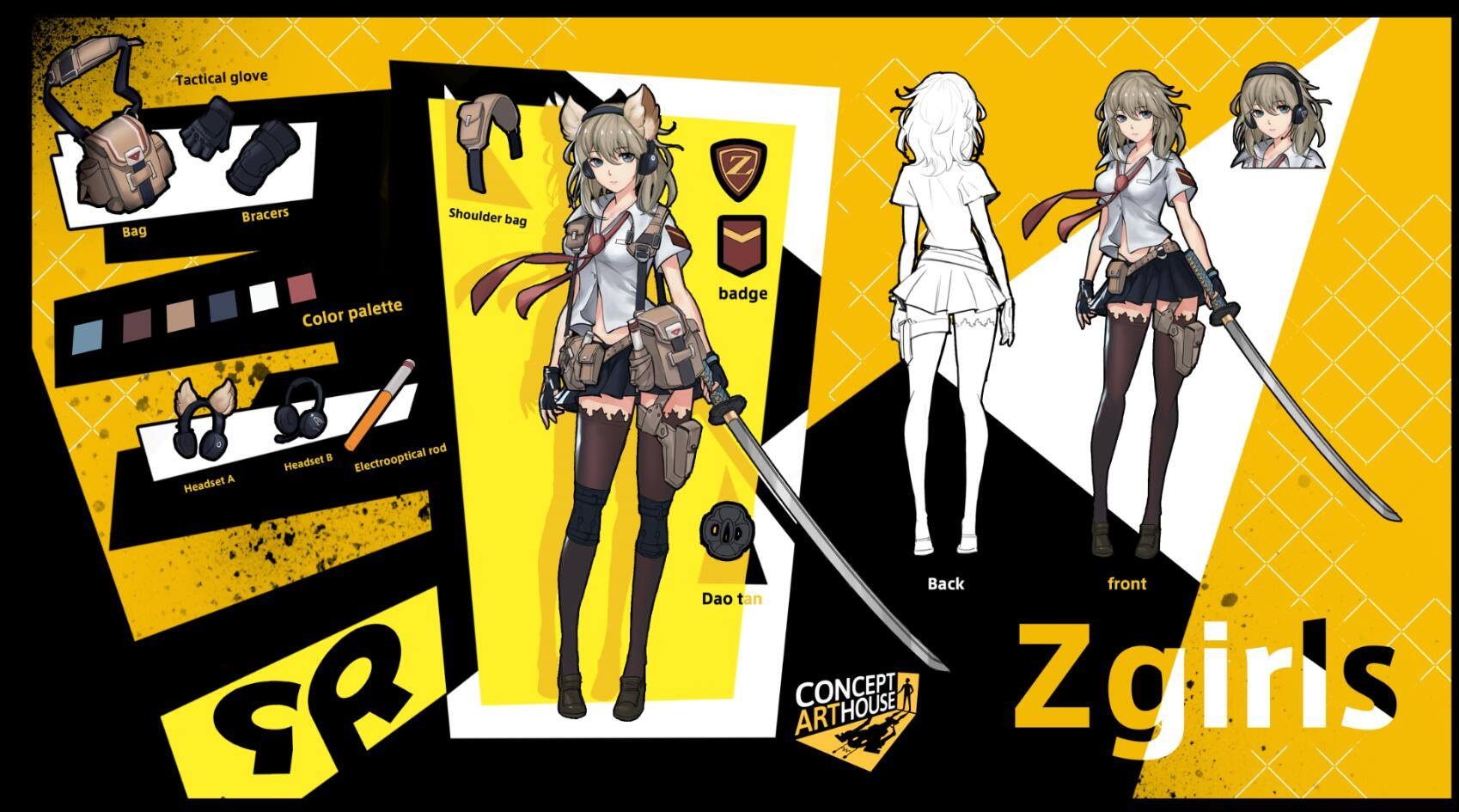 Zgirls II-Last One la game sinh ton phong cach Anime hinh anh