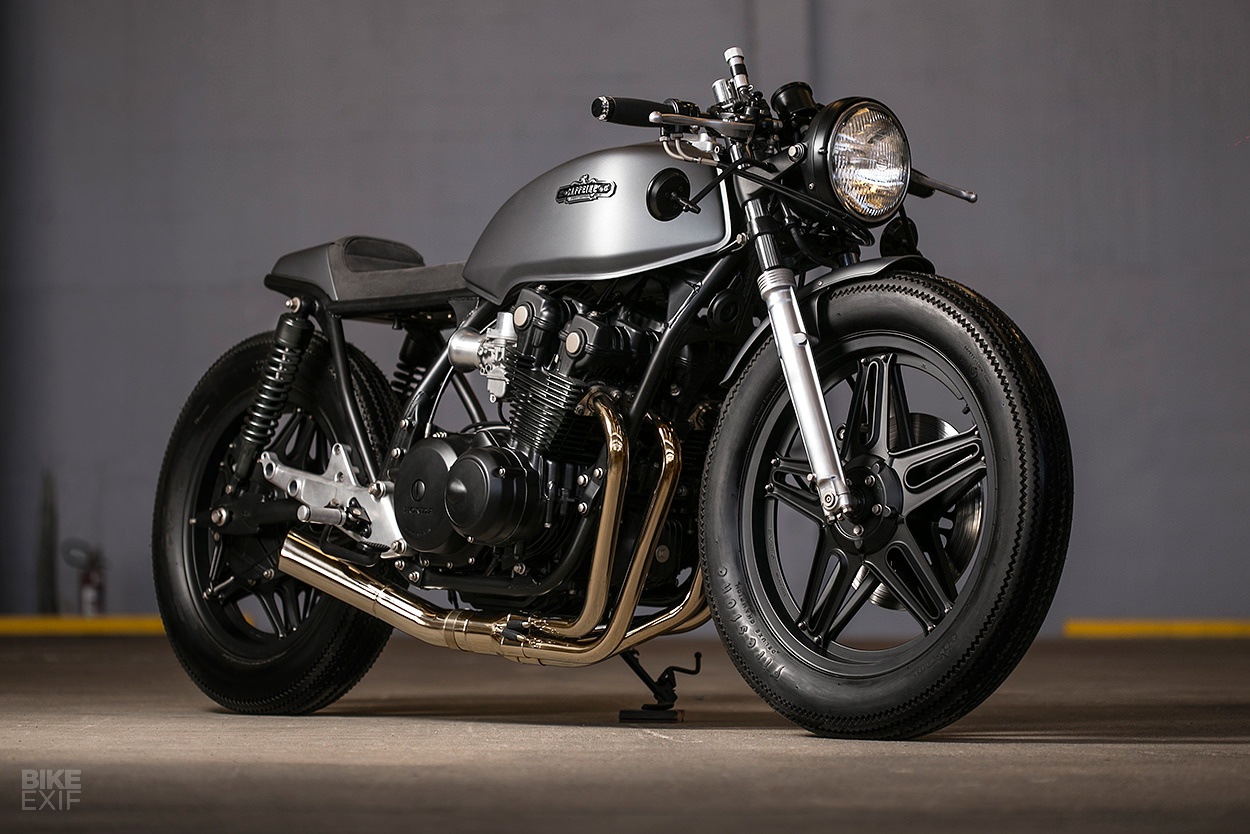 Chien ham Honda CB750 Cafe racer tu Nam My hinh anh