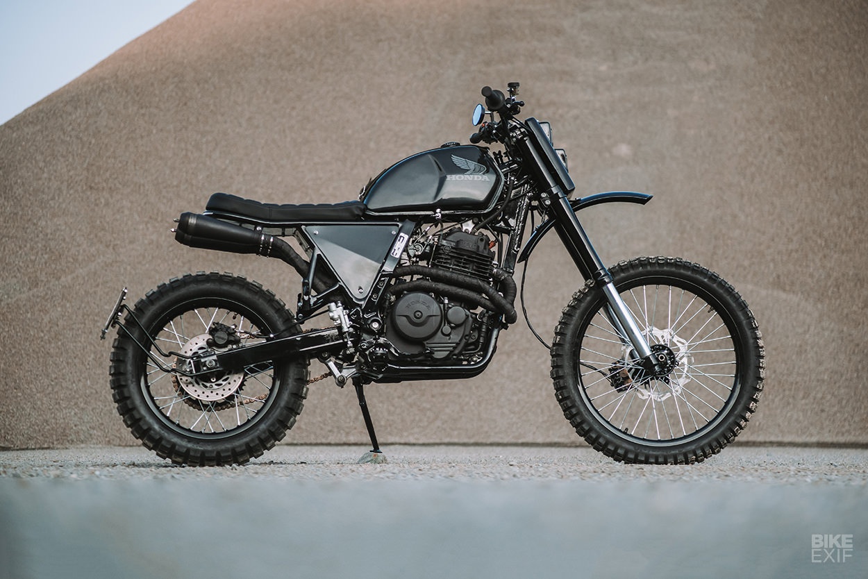 Chi tiet quai xe khu mo Honda NX 650 Scrambler hinh anh