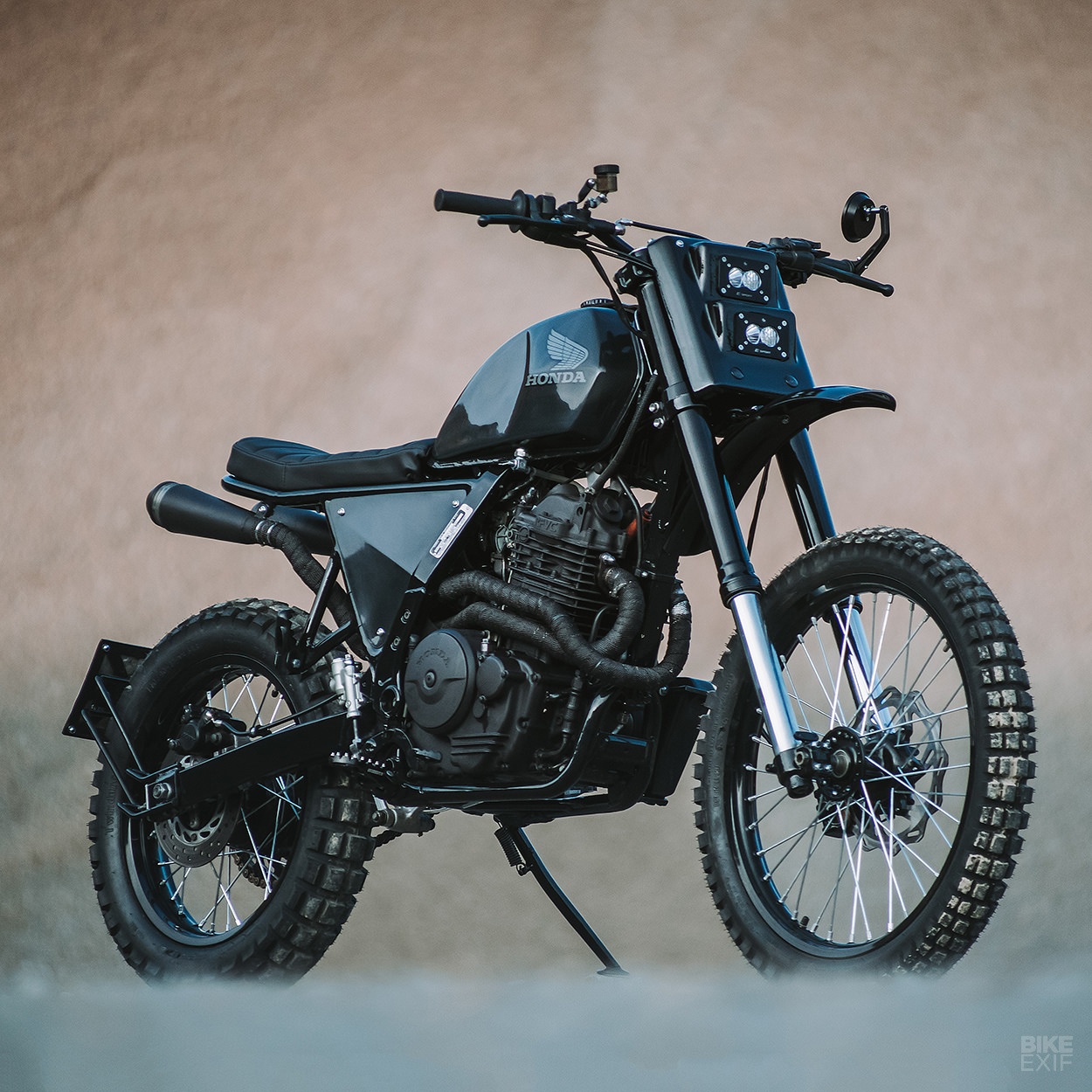 Xe do Honda NX 650 Scrambler anh 2