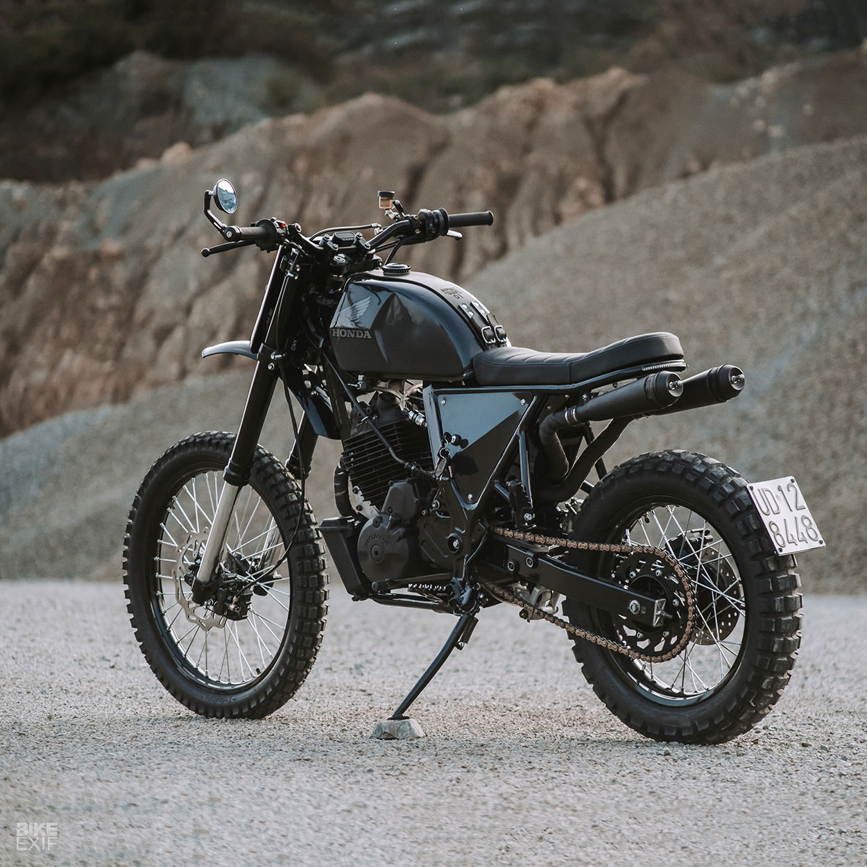 Xe do Honda NX 650 Scrambler anh 3