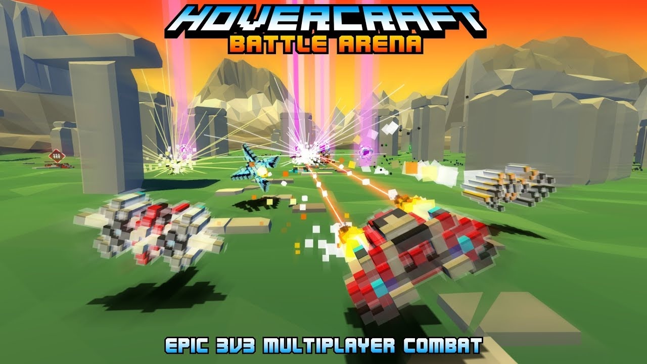 Hovercraft: Battle Arena co do hoa la mat hinh anh