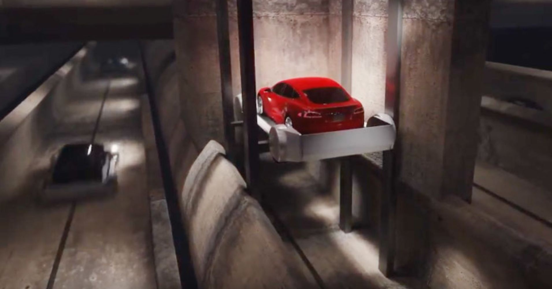 Elon Musk ra mắt đường hầm siêu tốc ảnh 1 Elon Musk ra mat duong ham sieu toc anh 1