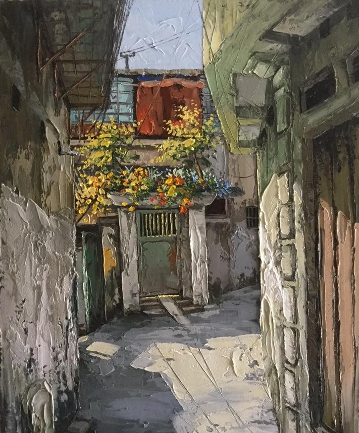 Tranh vẽ phố Hà Nội ảnh 26 Tranh ve pho Ha Noi anh 26