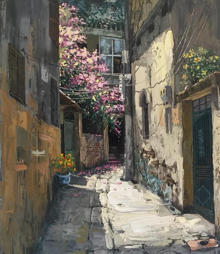 Tranh vẽ phố Hà Nội ảnh 29 Tranh ve pho Ha Noi anh 29