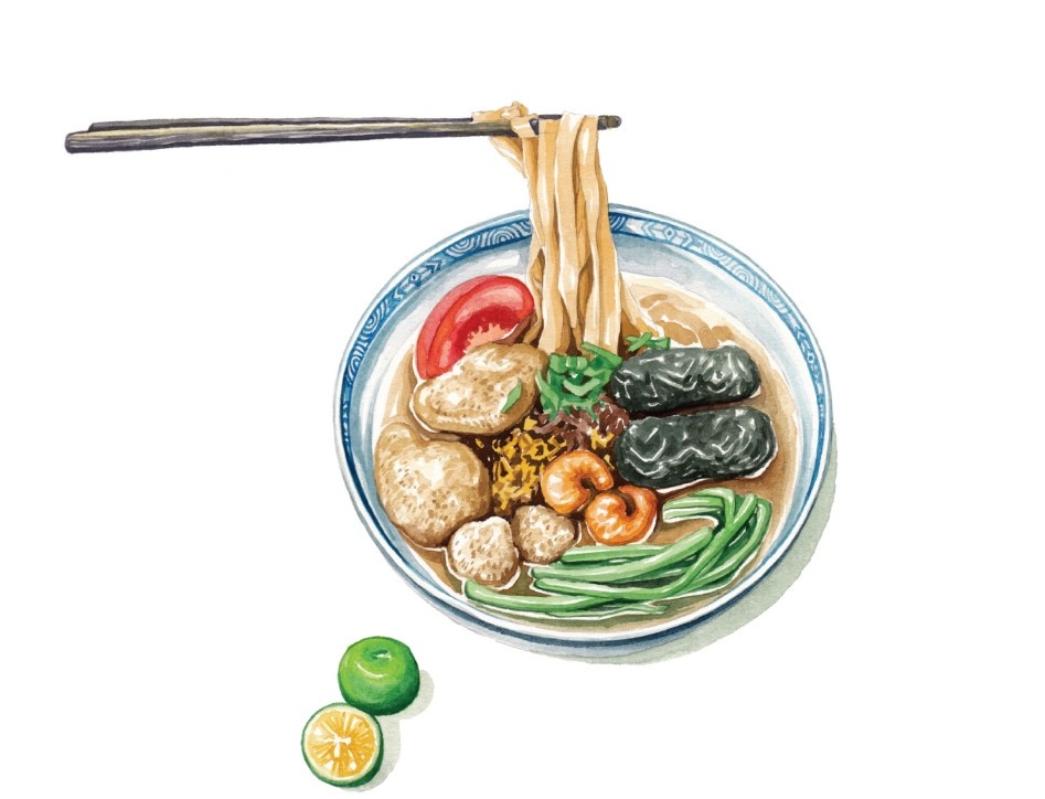 tranh ve am thuc anh 1