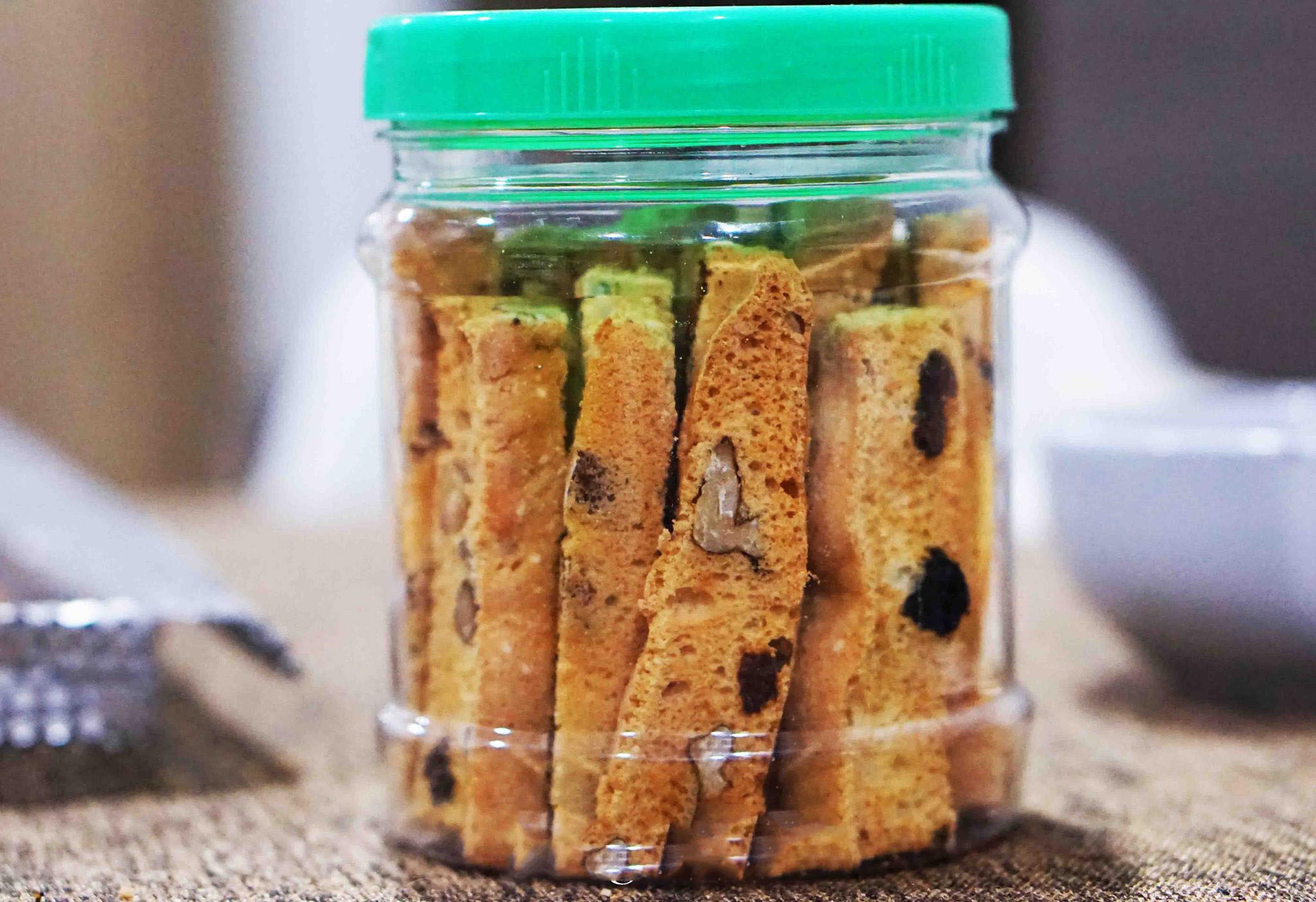 Cach lam banh Biscotti anh 8
