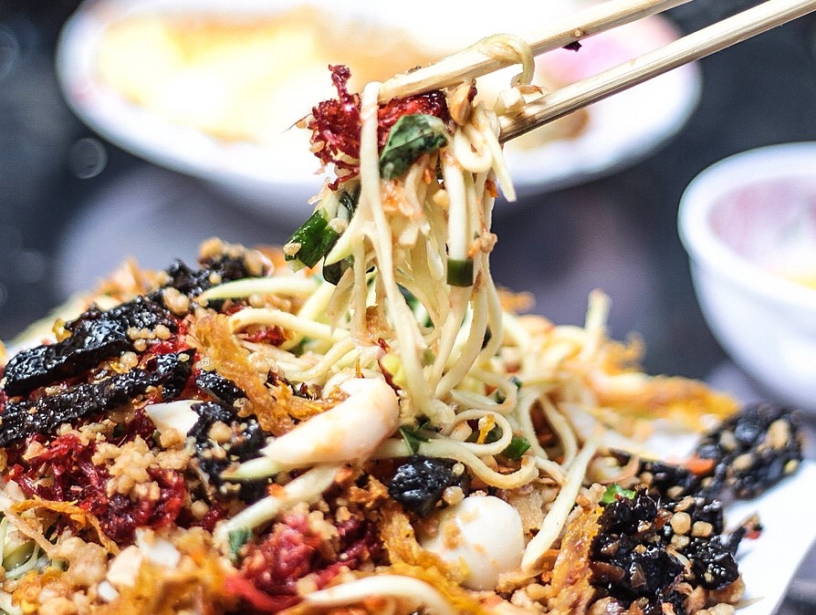 Ngap tran mon ngon tu banh trang cho cac tin do an vat hinh anh