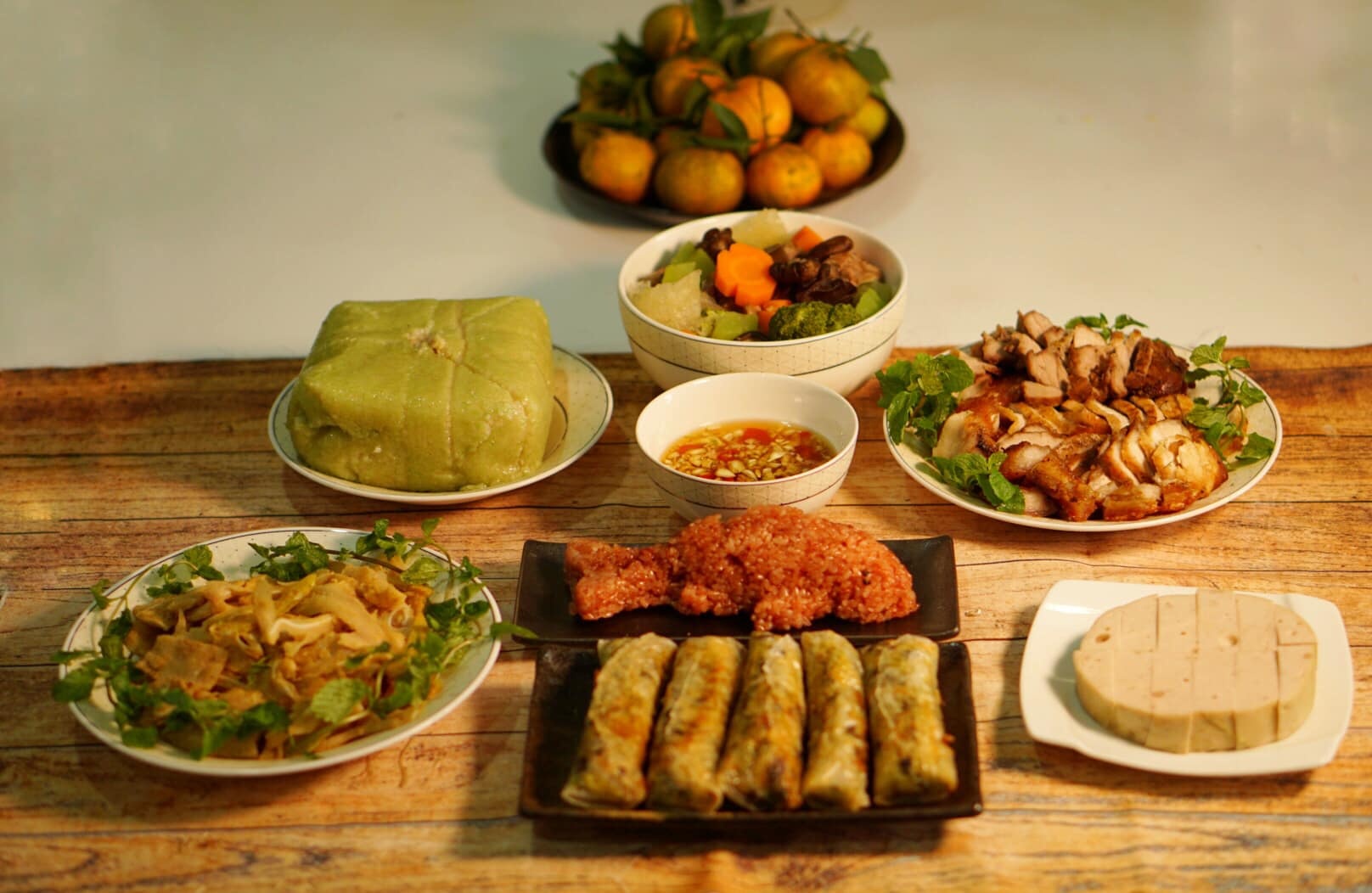 mâm cơm cúng giao thừa ảnh 2 mam com cung giao thua anh 2