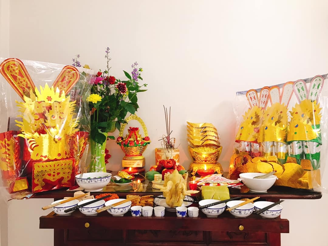 mâm cơm cúng giao thừa ảnh 1 mam com cung giao thua anh 1