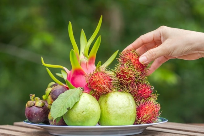 Tai sao goi mam ngu qua trong khi co the bay hon 5 loai trai cay? hinh anh