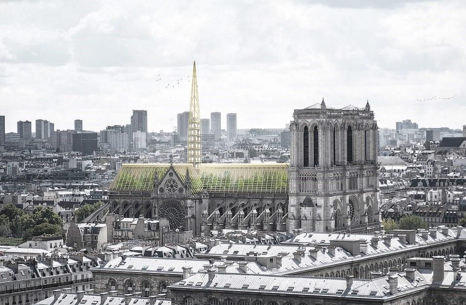 Nha tho Duc Ba Paris anh 1