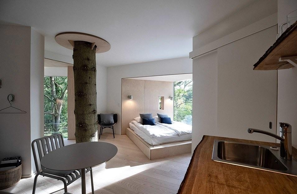 Nhà nghỉ trên cây ở Đan Mạch ảnh 2 Nha nghi tren cay o Dan Mach anh 2