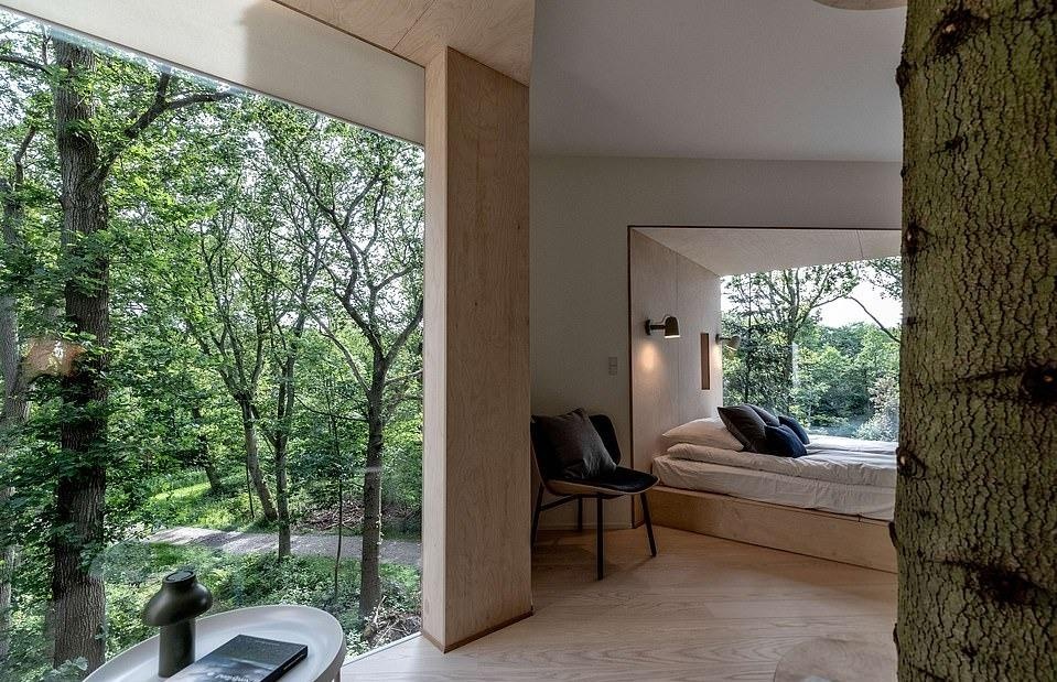 Nhà nghỉ trên cây ở Đan Mạch ảnh 4 Nha nghi tren cay o Dan Mach anh 4